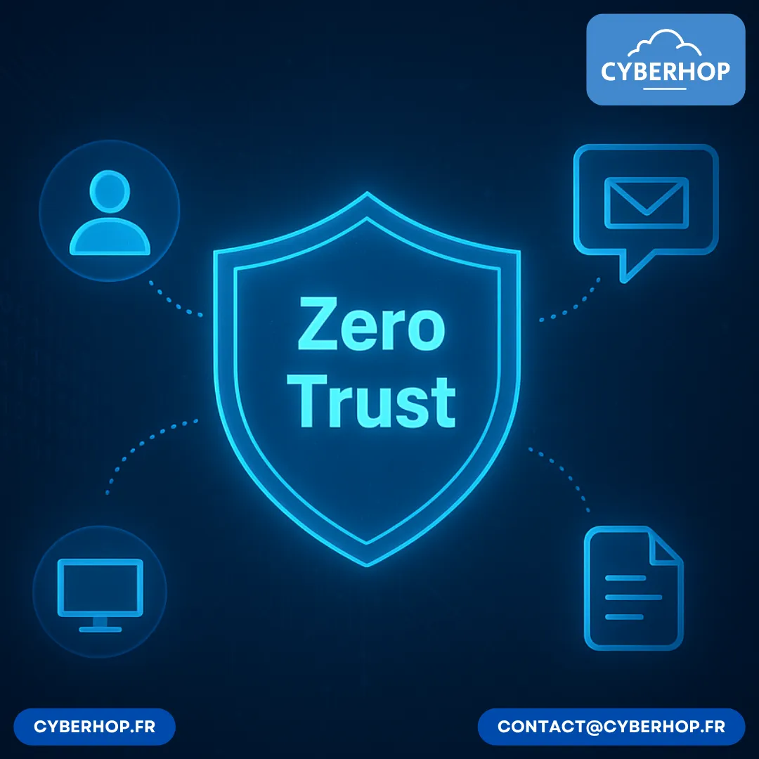 🔒 Zero Trust : la cybersécurité qui ne fait confiance à personne (même pas en interne)
