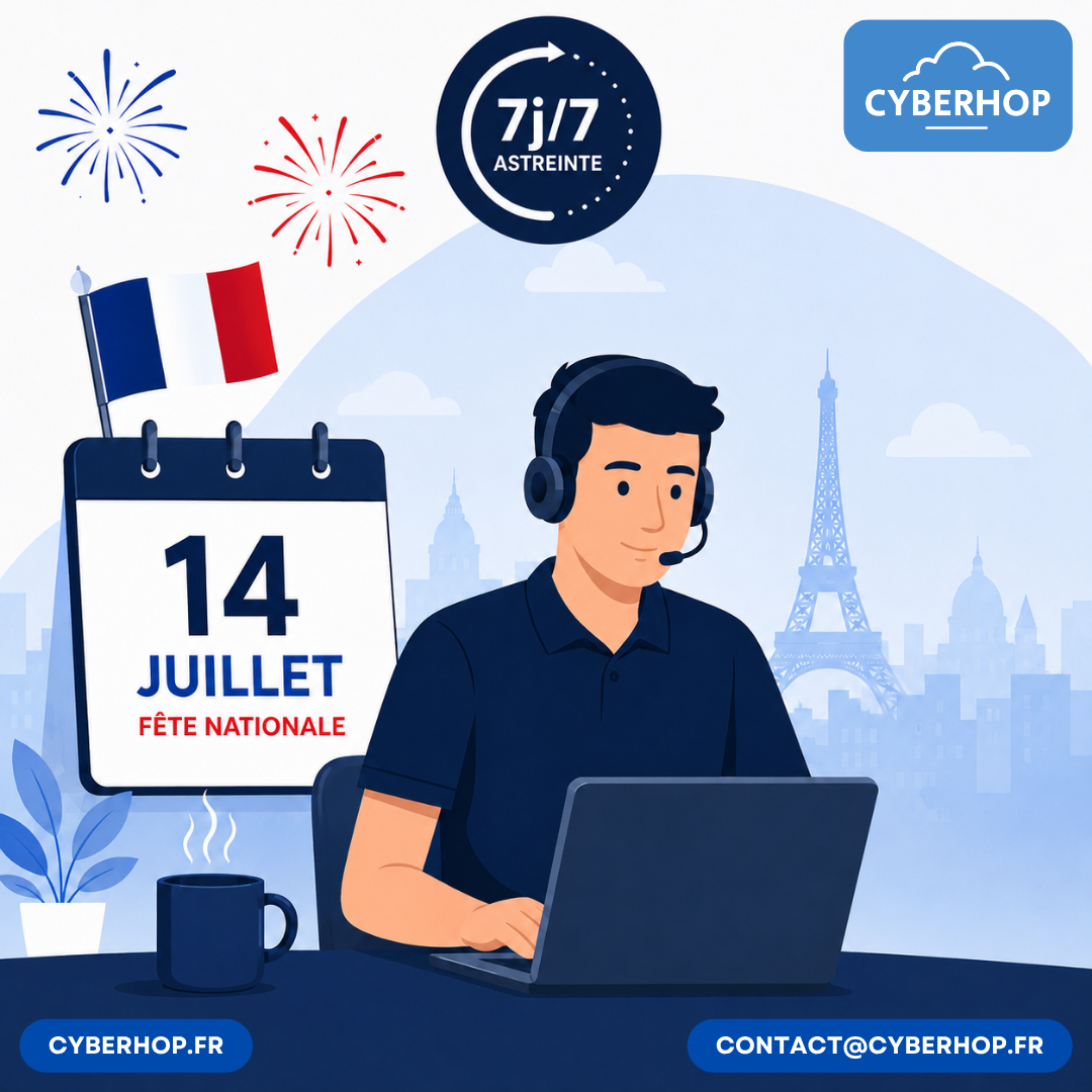 🚨 14 juillet : les incidents informatiques ne prennent pas de vacances
